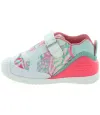 Kids walking multi color leather high tops