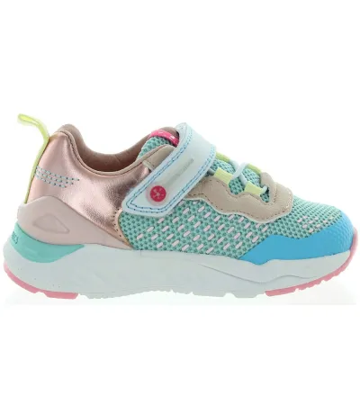 High arch kids multi leather kids sneakers 