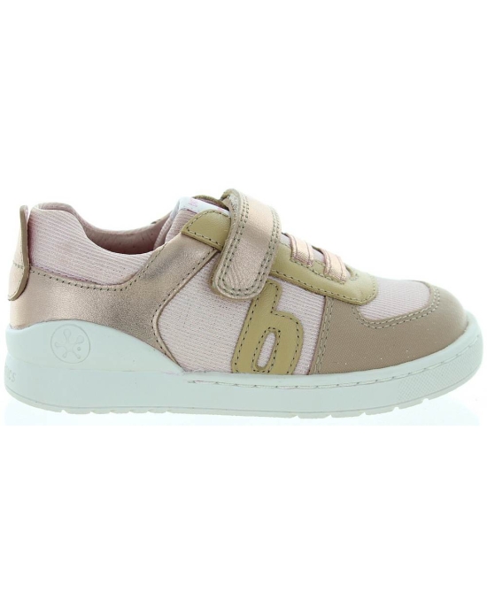 Good arch child sneakers in rose metallic leather 