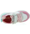 Multicolored leather European sneakers 