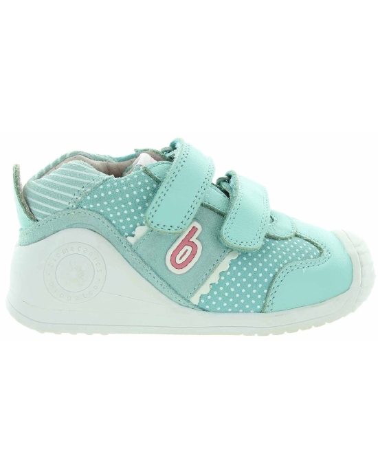 Mint sneakers for infants learning to walk