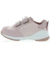 Wide pink girls ortho sneakers for walking 