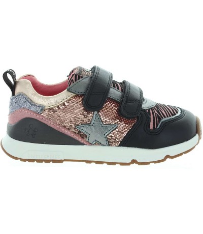 Designer sneakers for girls multicolored leather 