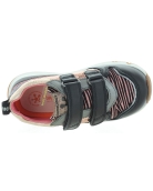 Designer sneakers for girls multicolored leather 