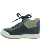 Black leather boots for boys from Europe