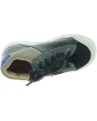 Black leather boots for boys from Europe