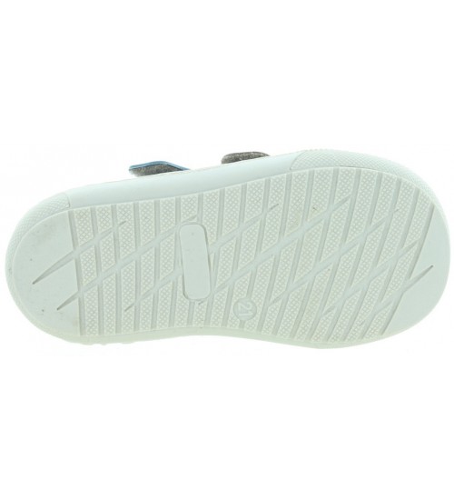 Baby boots with support in beige leather
