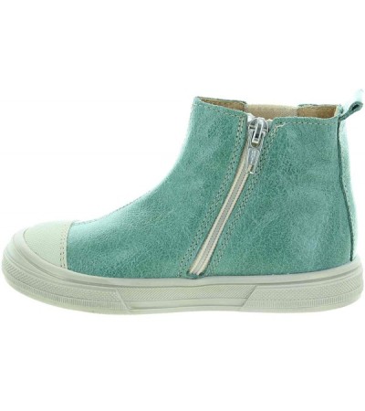 Mint girls leather boots with ankle support 