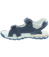 French blue sandals for a boy with arch support 