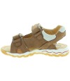 Casual brown sandals for a boy with support 