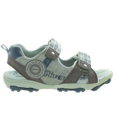 Water sandals for a boy for wide and high instep