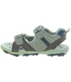 Water sandals for a boy for wide and high instep