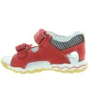 New walking closed heel baby boy red sandals 