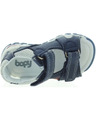 Fallen arches leather ortho sandals for boys