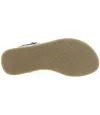 Designer girls leather sandals in blue leather