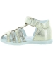 Girls sandals gold leather and orthopedic
