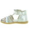 Gold dressy sandals for a toddler 