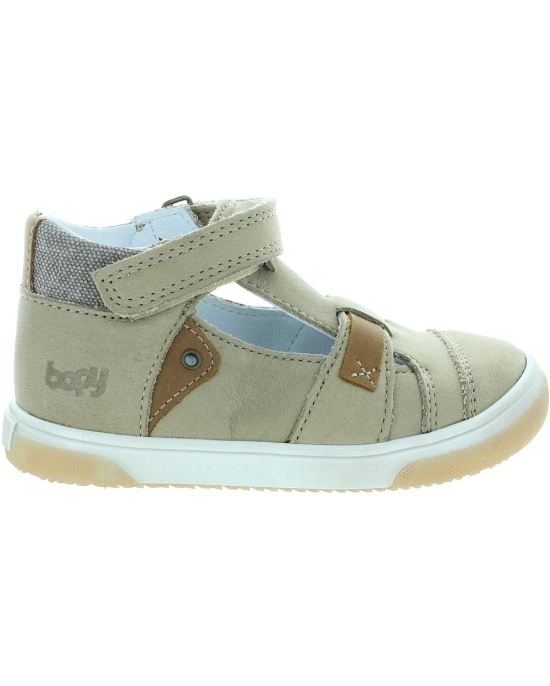 Beige shoes for a child with high arch soft soles 