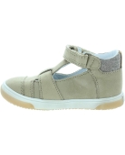 Beige shoes for a child with high arch soft soles 