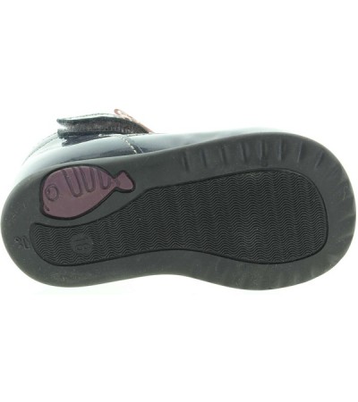 High top new walker shoes for babies with hard soles