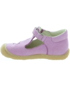 Baby lavender ankle high leather ortho shoes