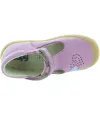 Baby lavender ankle high leather ortho shoes