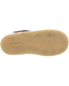 Baby lavender ankle high leather ortho shoes
