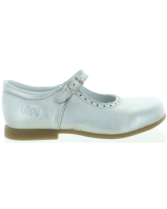 Made in France silver leather dress shoes 