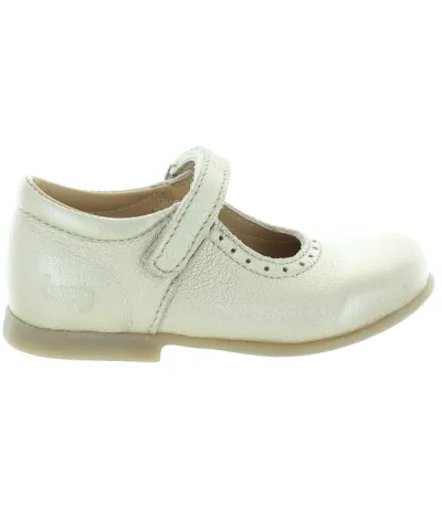 Gold dress shoes for girls from France 