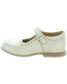 Gold dress shoes for girls from France 