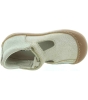 Baby natural gold/beige leather orthopedic shoes