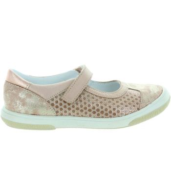 French made leather shoes to form and support girls feet