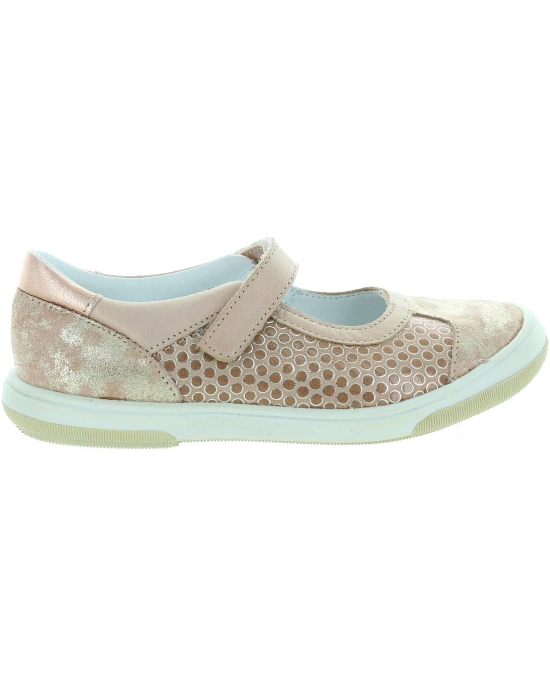 French made leather shoes to form and support girls feet