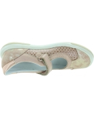 French made leather shoes to form and support girls feet