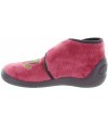 Kids boiled wool pink slippers with good arch