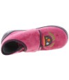 Kids boiled wool pink slippers with good arch