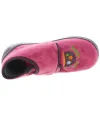 Kids boiled wool pink slippers with good arch
