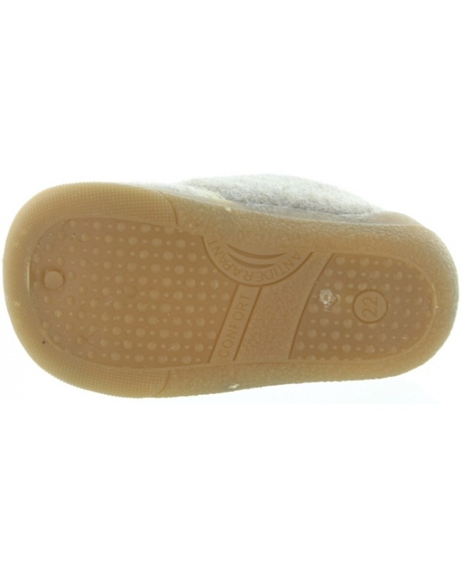 Baby with arches wool slippers