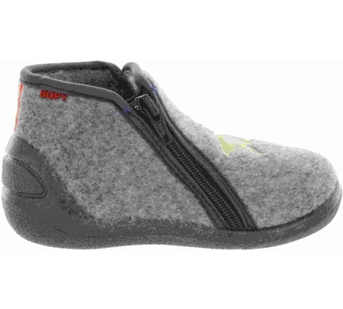 Pronated weak ankles child gray slippers 