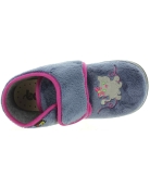 Boiled wool house shoes for kids with good arch inside
