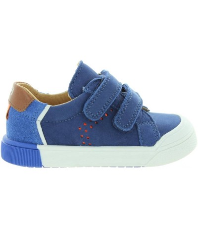 Blue sneakers for child from Europe 