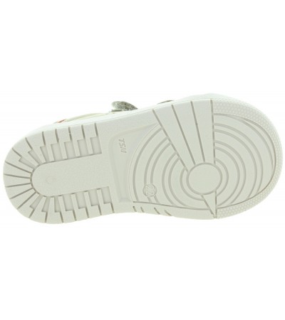 High top leather sneakers for baby