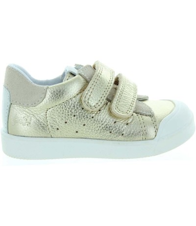 Toddler gold sneakers from France 