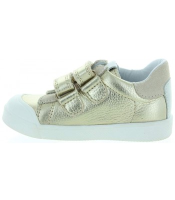 Toddler gold sneakers from France 