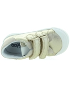 Toddler gold sneakers from France 
