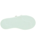 Rose leather sneakers for a child for slim feet