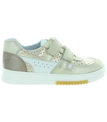 Gold Designer Sneakers Girls | Made in France with Arches