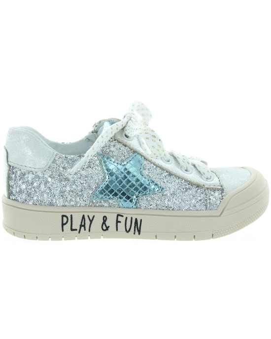 Best flexible silver leather sneakers for kids