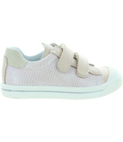 Pink French quality french sneakers for girls