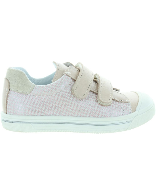 Pink French quality french sneakers for girls